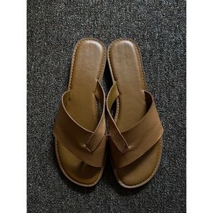 Tan Leather Sandals